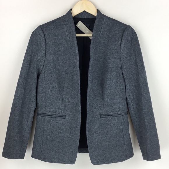 J Crew Going Out Blazer Grey Stretch Twill Jacket - Picture 5 of 13